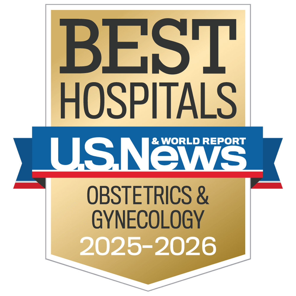 Obstetrics and Gynecology USNWR badge
